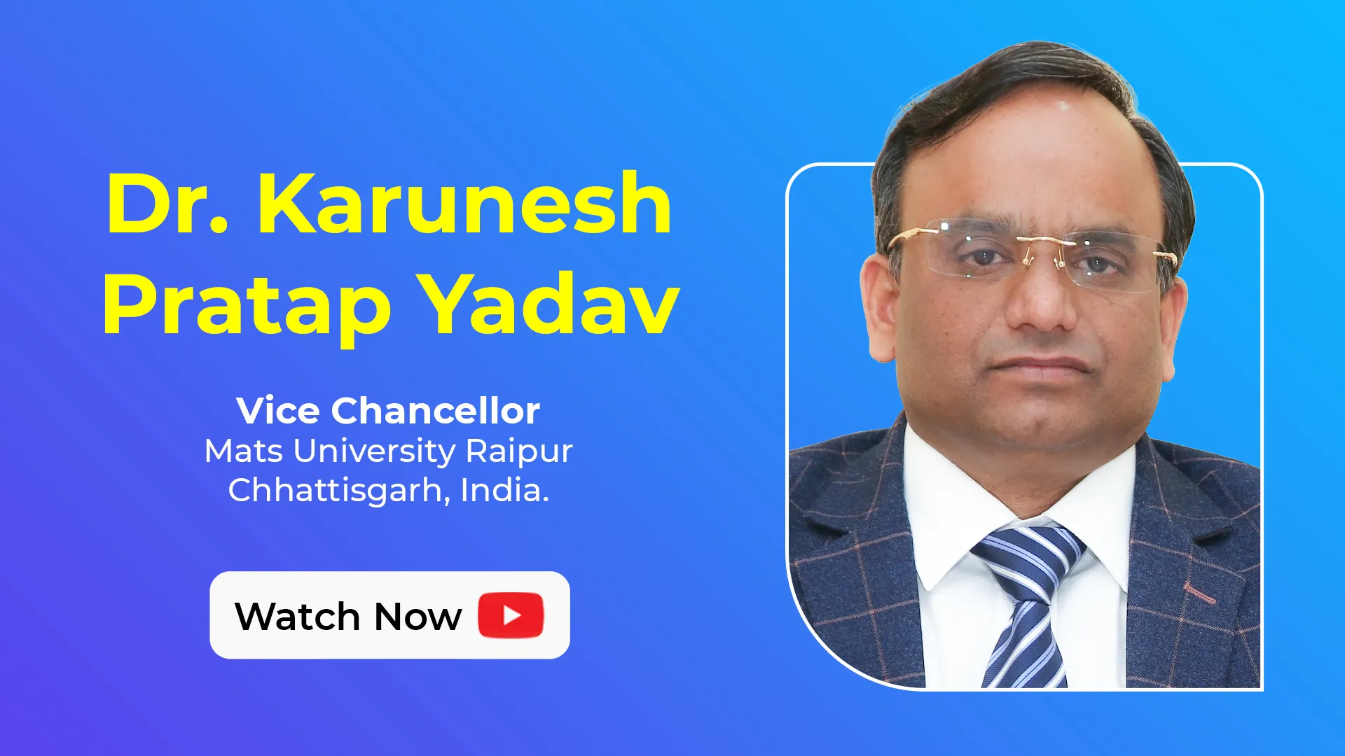 LEAP 2025 Nominee - Dr. Karunesh Pratap Yadav